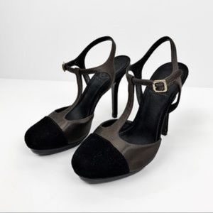 Tory Burch Mandy t-strap 4.25 inch Size 10 NWT